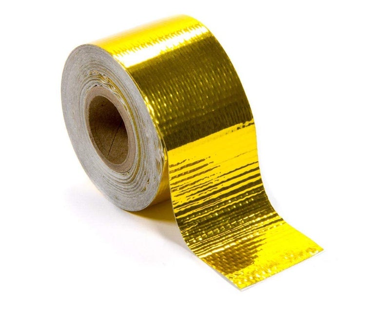 Design Engineering, Inc. 10395 Reflect-A-Gold 1.5" x 30' High-Temperature, Heat-Reflective, Adhesive-Backed, Insulation Tape/Wrap. Made in America. - Image 1